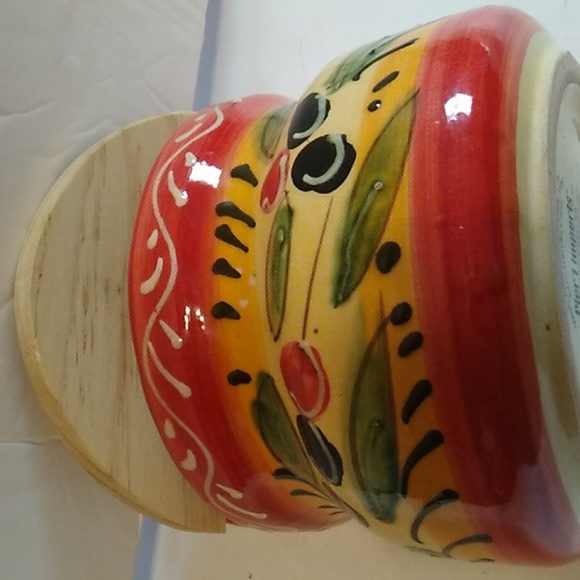 Pier 1 Imports Olive Salt Cellar - Picture 5 of 8